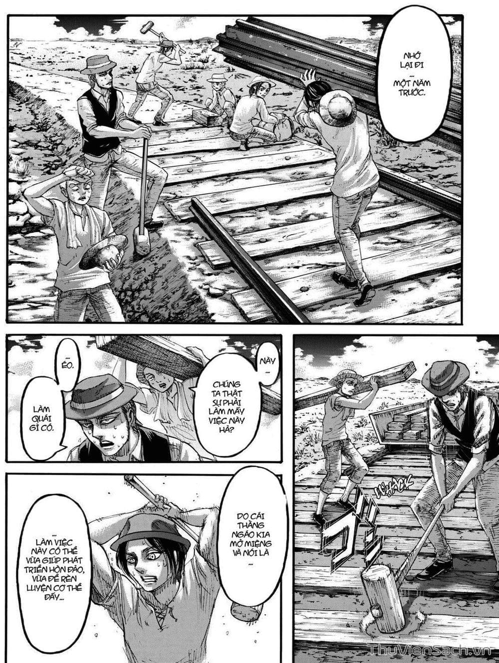 Truyện Tranh Đại Chiến Titan - Attack On Titan trang 8