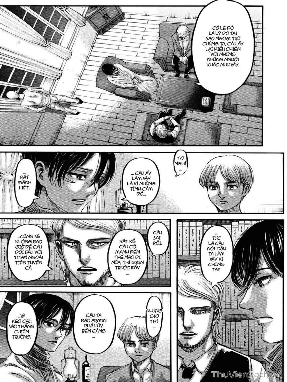 Truyện Tranh Đại Chiến Titan - Attack On Titan trang 8