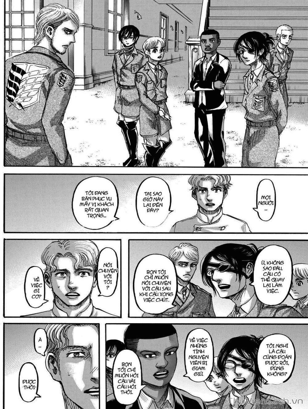 Truyện Tranh Đại Chiến Titan - Attack On Titan trang 8