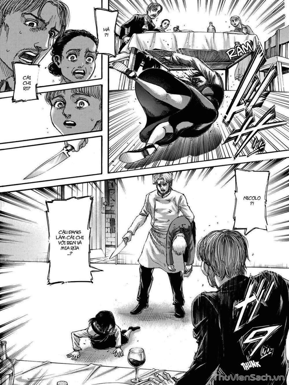 Truyện Tranh Đại Chiến Titan - Attack On Titan trang 8