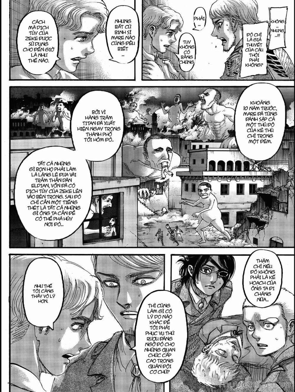 Truyện Tranh Đại Chiến Titan - Attack On Titan trang 8