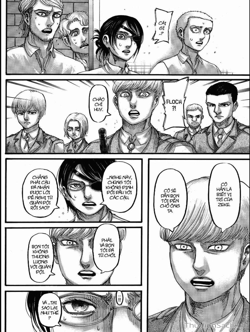 Truyện Tranh Đại Chiến Titan - Attack On Titan trang 8