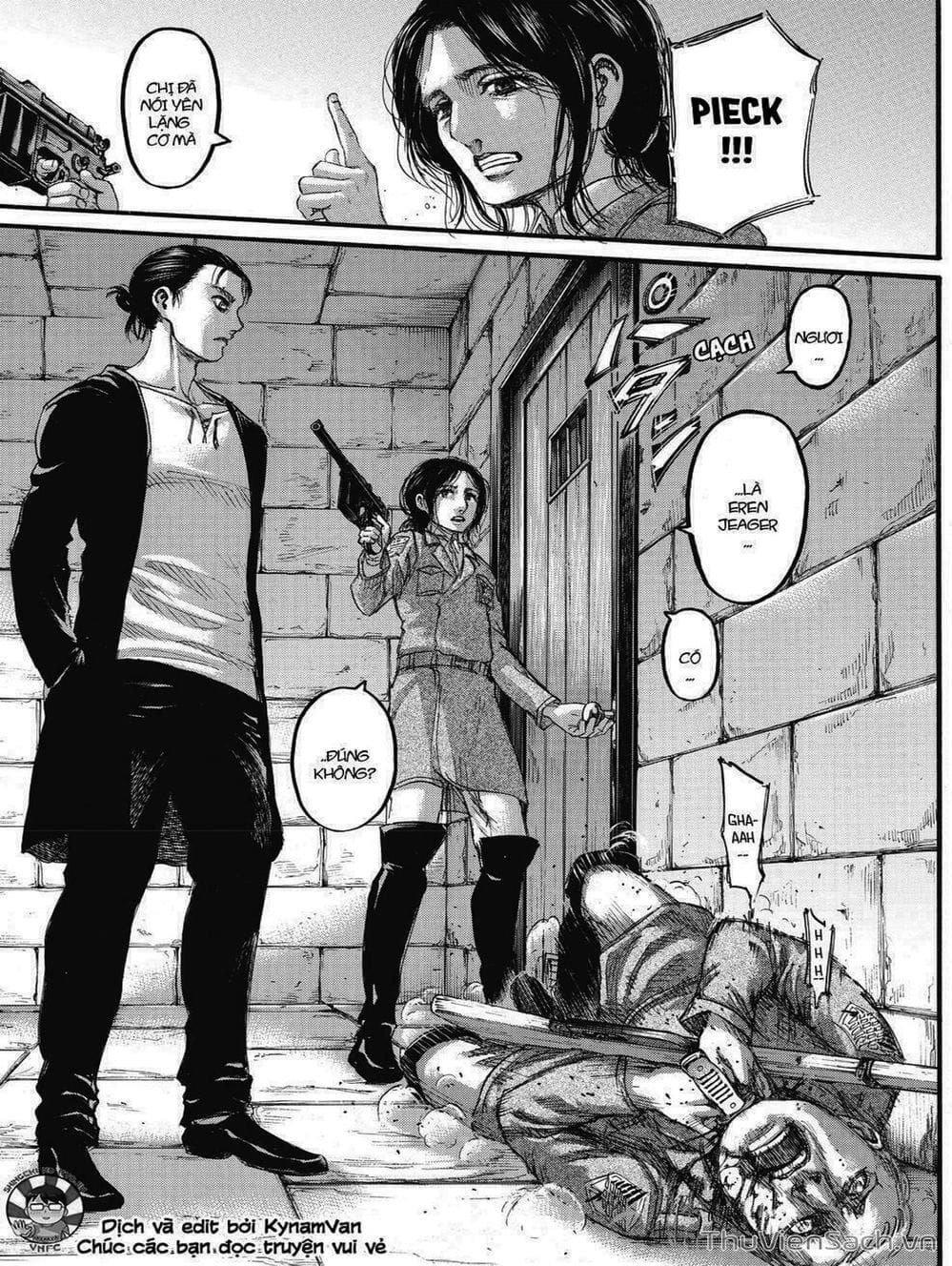 Truyện Tranh Đại Chiến Titan - Attack On Titan trang 8