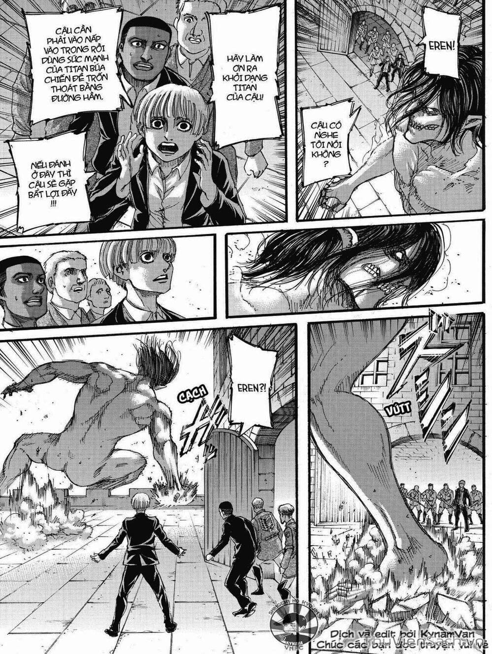 Truyện Tranh Đại Chiến Titan - Attack On Titan trang 8