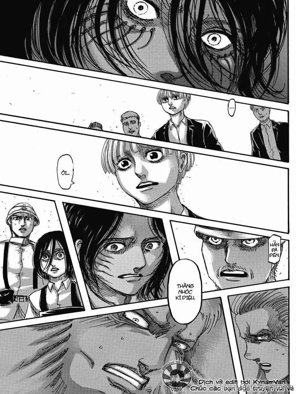 Truyện Tranh Đại Chiến Titan - Attack On Titan trang 8