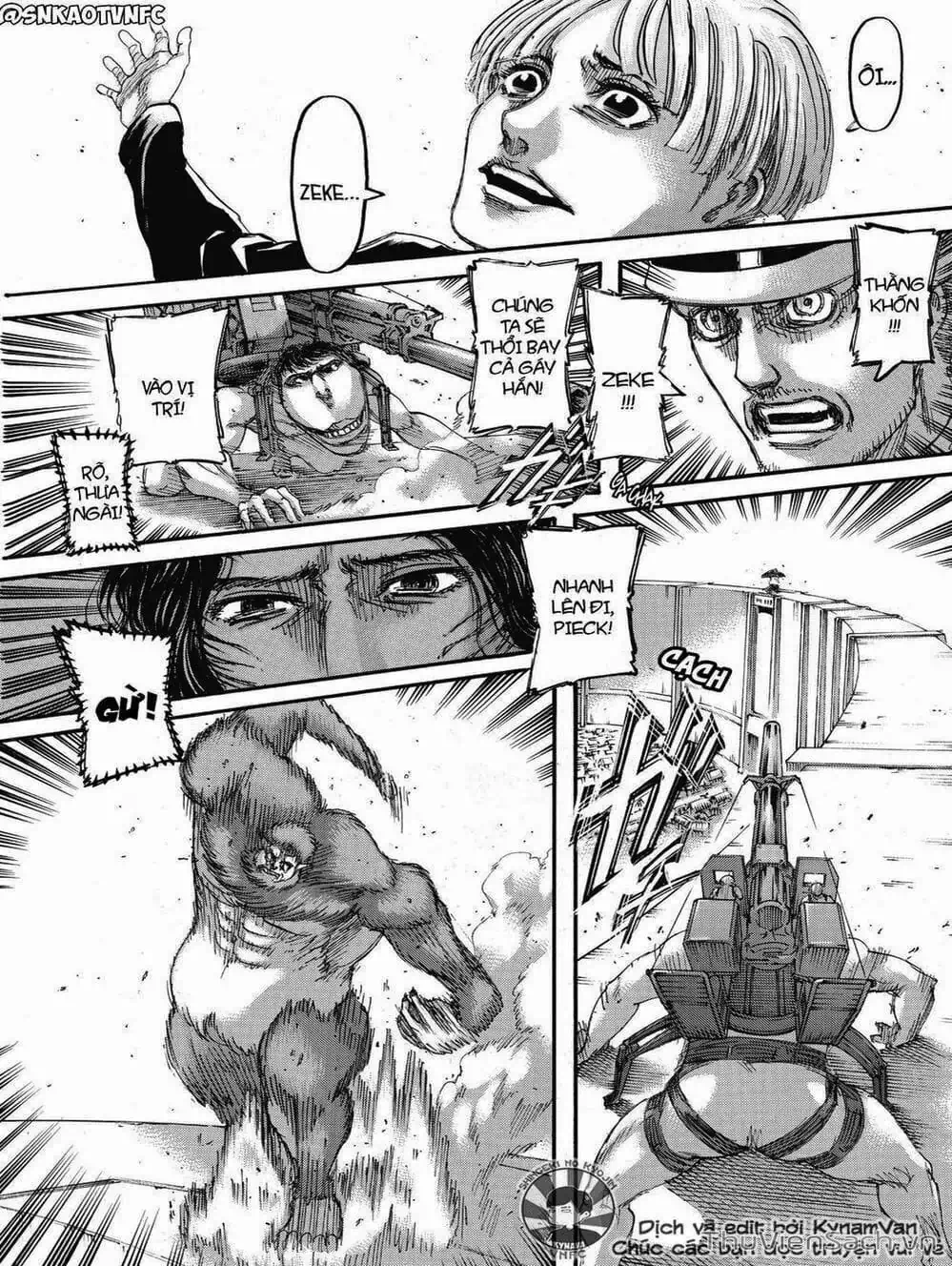 Truyện Tranh Đại Chiến Titan - Attack On Titan trang 8