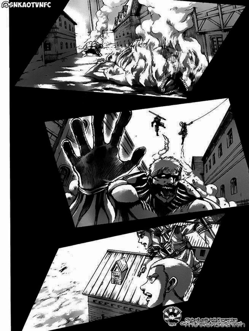 Truyện Tranh Đại Chiến Titan - Attack On Titan trang 8
