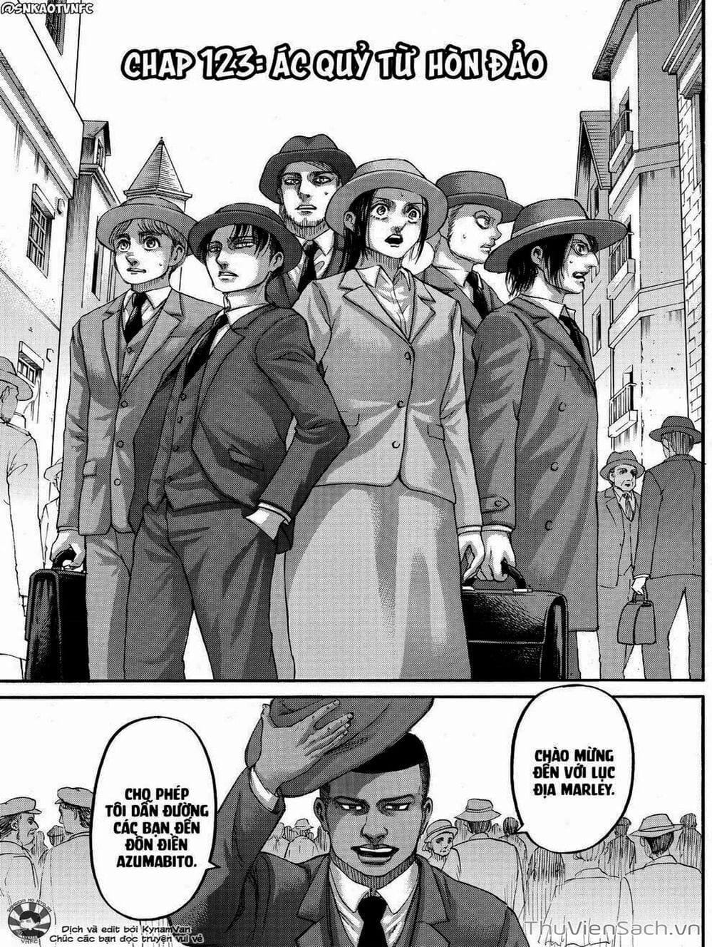 Truyện Tranh Đại Chiến Titan - Attack On Titan trang 8