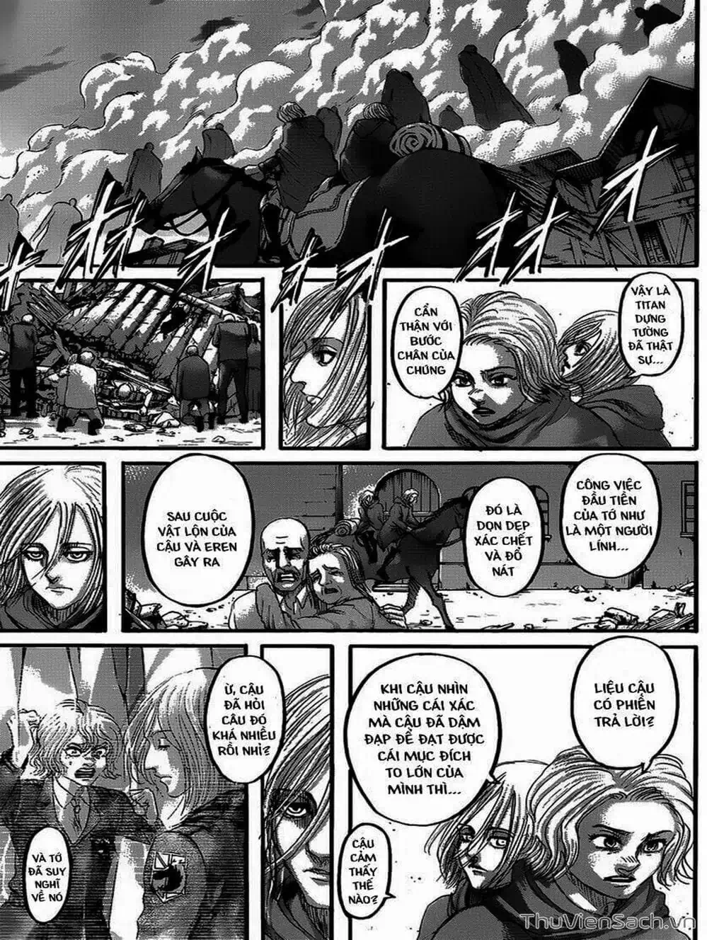 Truyện Tranh Đại Chiến Titan - Attack On Titan trang 8