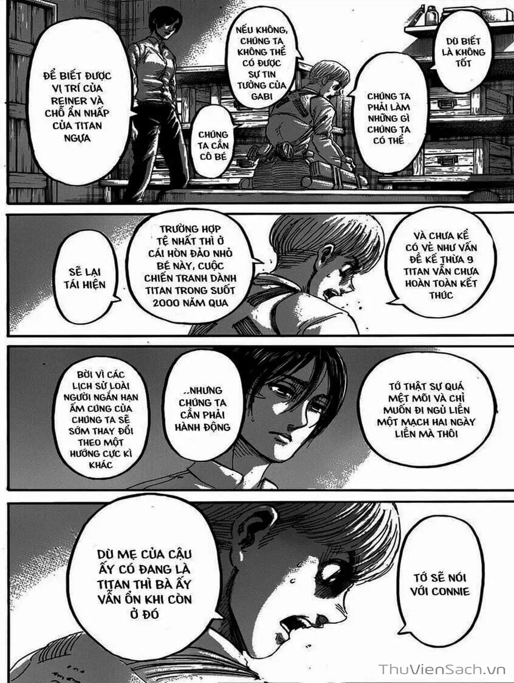 Truyện Tranh Đại Chiến Titan - Attack On Titan trang 8
