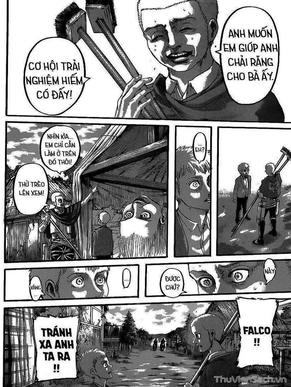 Truyện Tranh Đại Chiến Titan - Attack On Titan trang 8