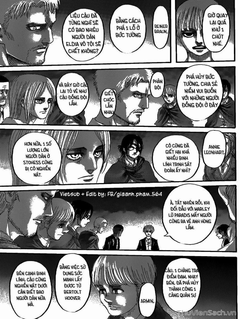 Truyện Tranh Đại Chiến Titan - Attack On Titan trang 8