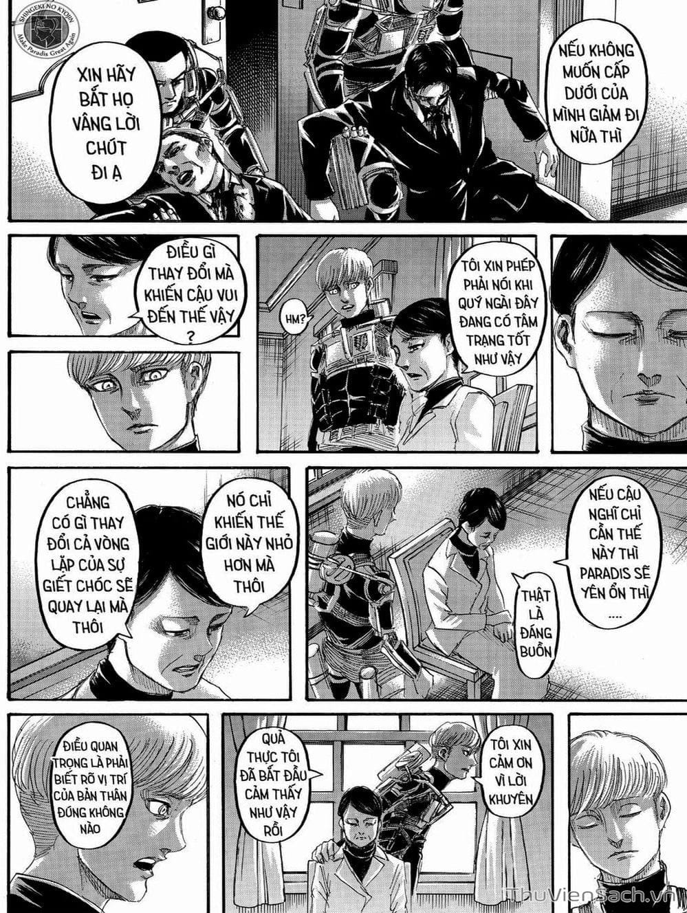 Truyện Tranh Đại Chiến Titan - Attack On Titan trang 8