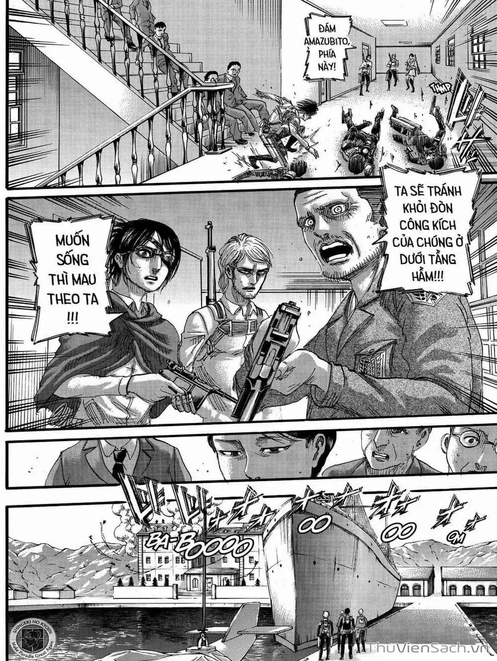 Truyện Tranh Đại Chiến Titan - Attack On Titan trang 8