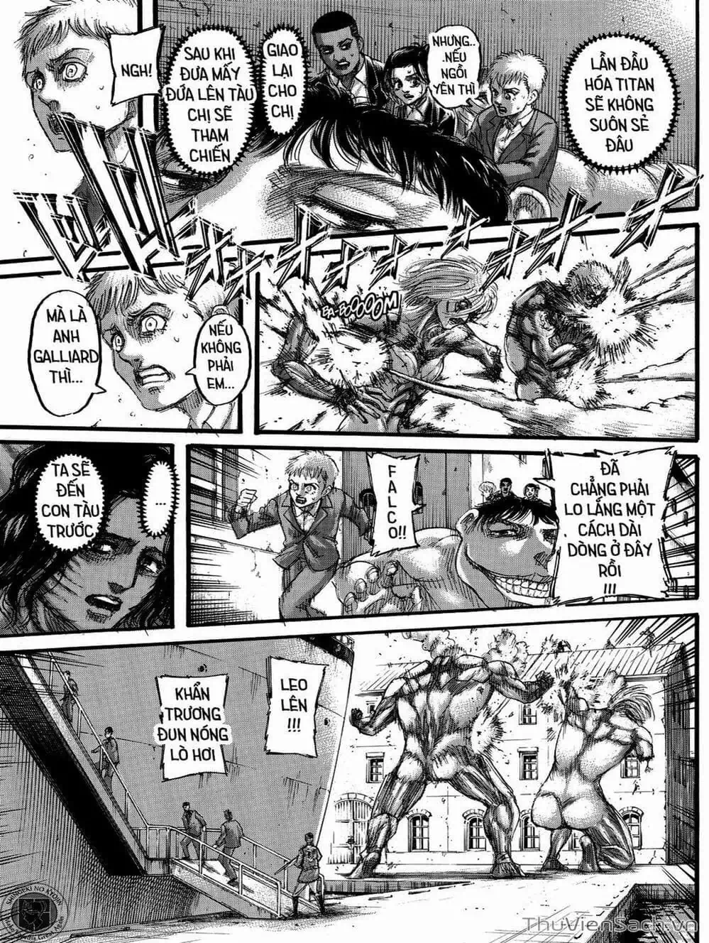 Truyện Tranh Đại Chiến Titan - Attack On Titan trang 8