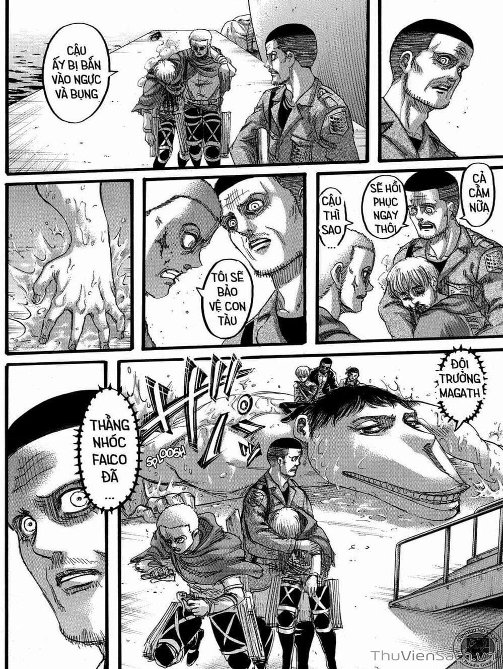 Truyện Tranh Đại Chiến Titan - Attack On Titan trang 8