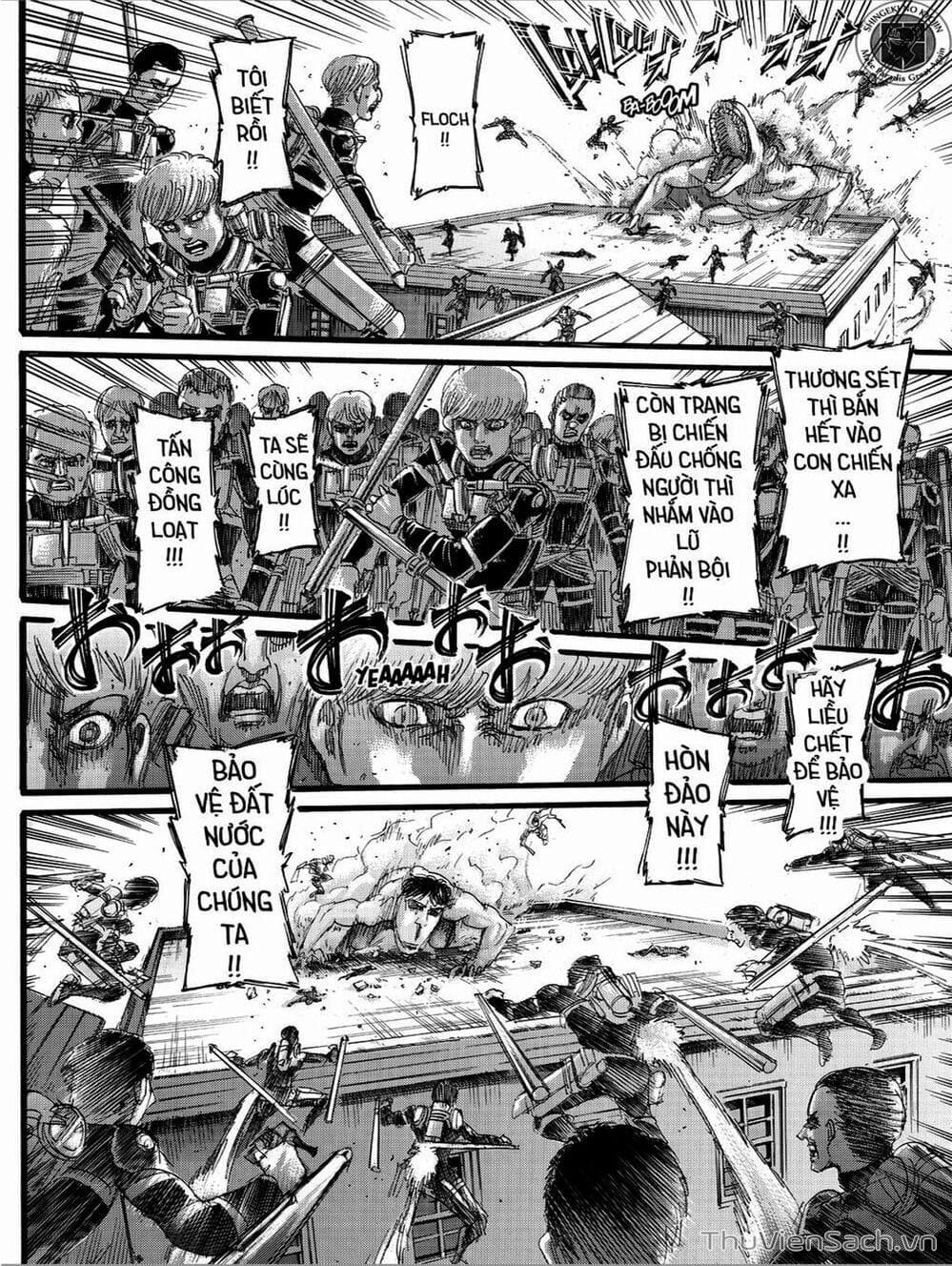 Truyện Tranh Đại Chiến Titan - Attack On Titan trang 8