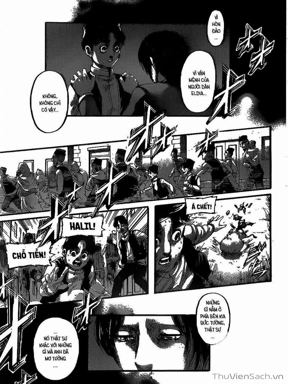 Truyện Tranh Đại Chiến Titan - Attack On Titan trang 8