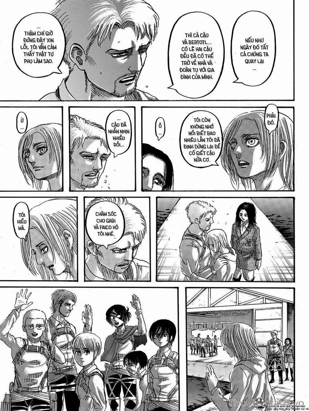 Truyện Tranh Đại Chiến Titan - Attack On Titan trang 8
