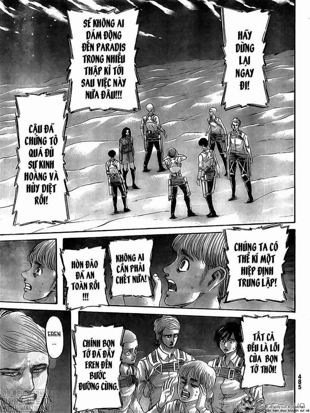 Truyện Tranh Đại Chiến Titan - Attack On Titan trang 8