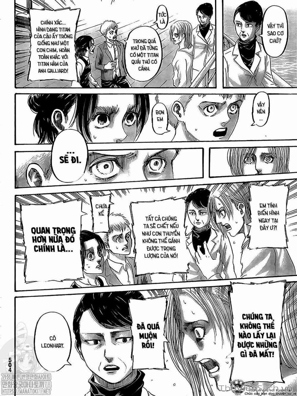 Truyện Tranh Đại Chiến Titan - Attack On Titan trang 8