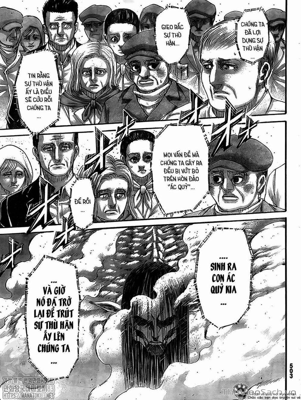 Truyện Tranh Đại Chiến Titan - Attack On Titan trang 8