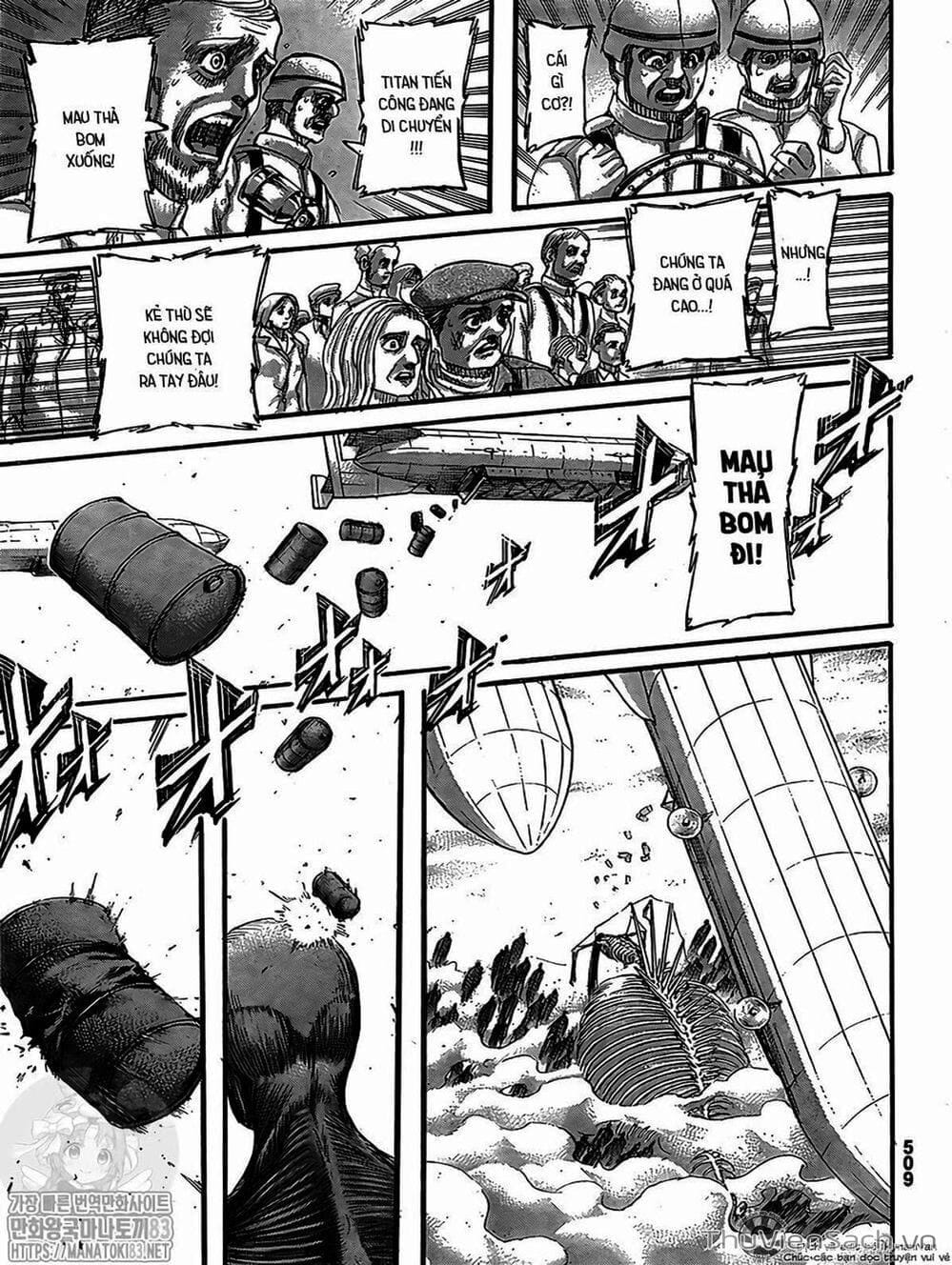 Truyện Tranh Đại Chiến Titan - Attack On Titan trang 8