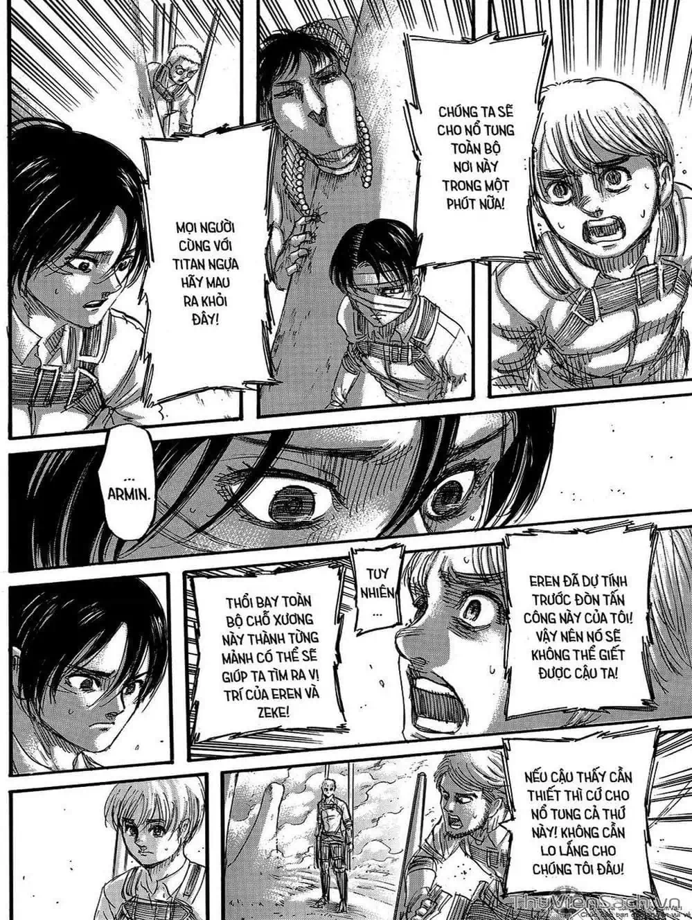 Truyện Tranh Đại Chiến Titan - Attack On Titan trang 8