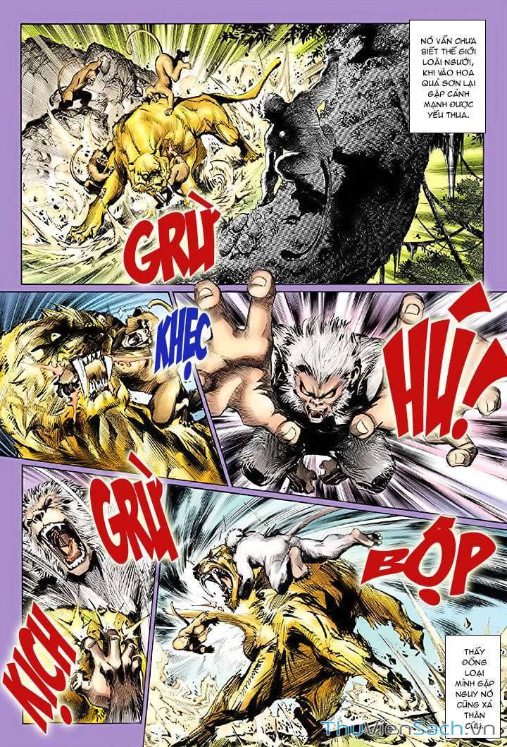 Truyện Tranh Đại Thánh Vương trang 4