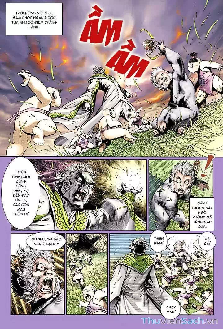 Truyện Tranh Đại Thánh Vương trang 4