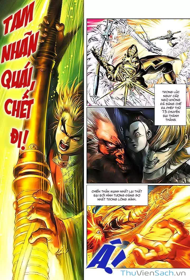 Truyện Tranh Đại Thánh Vương trang 4