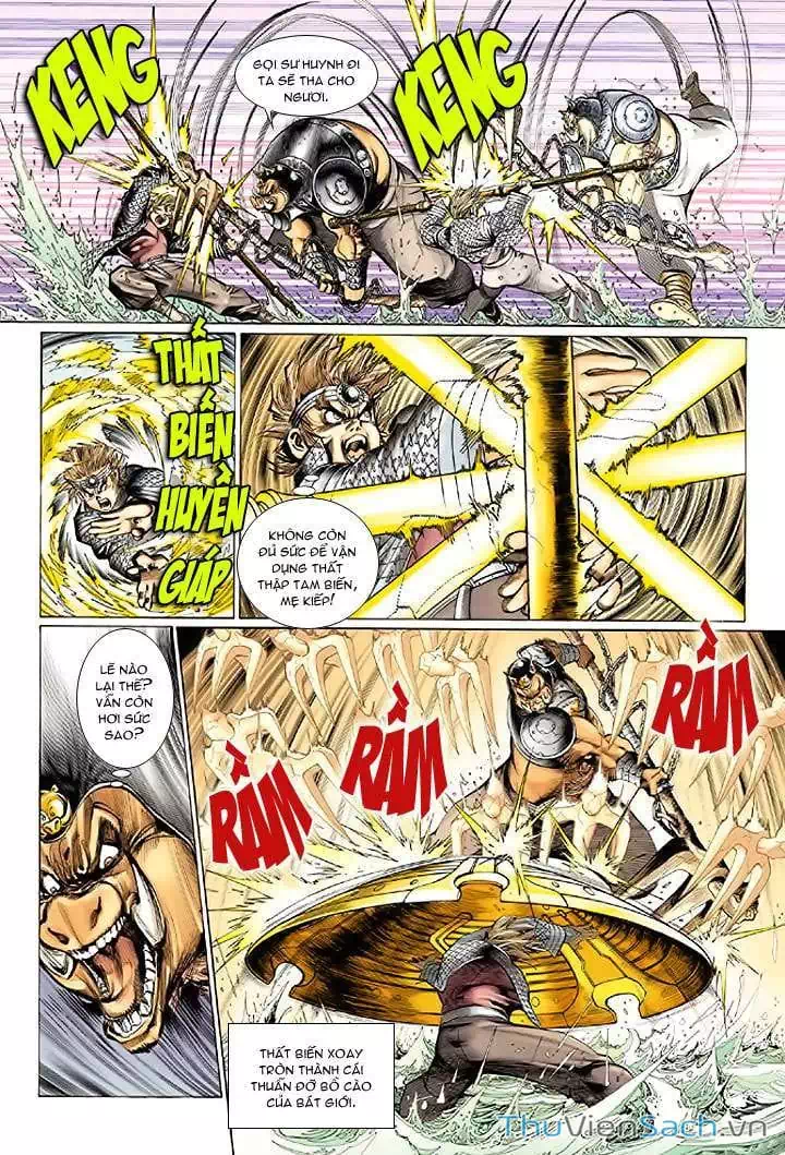 Truyện Tranh Đại Thánh Vương trang 4