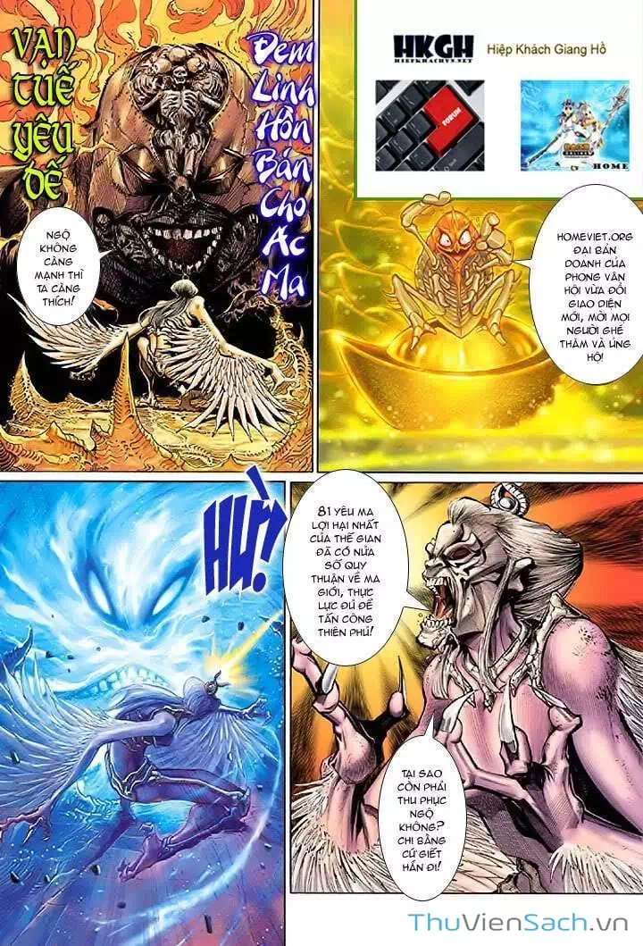 Truyện Tranh Đại Thánh Vương trang 4