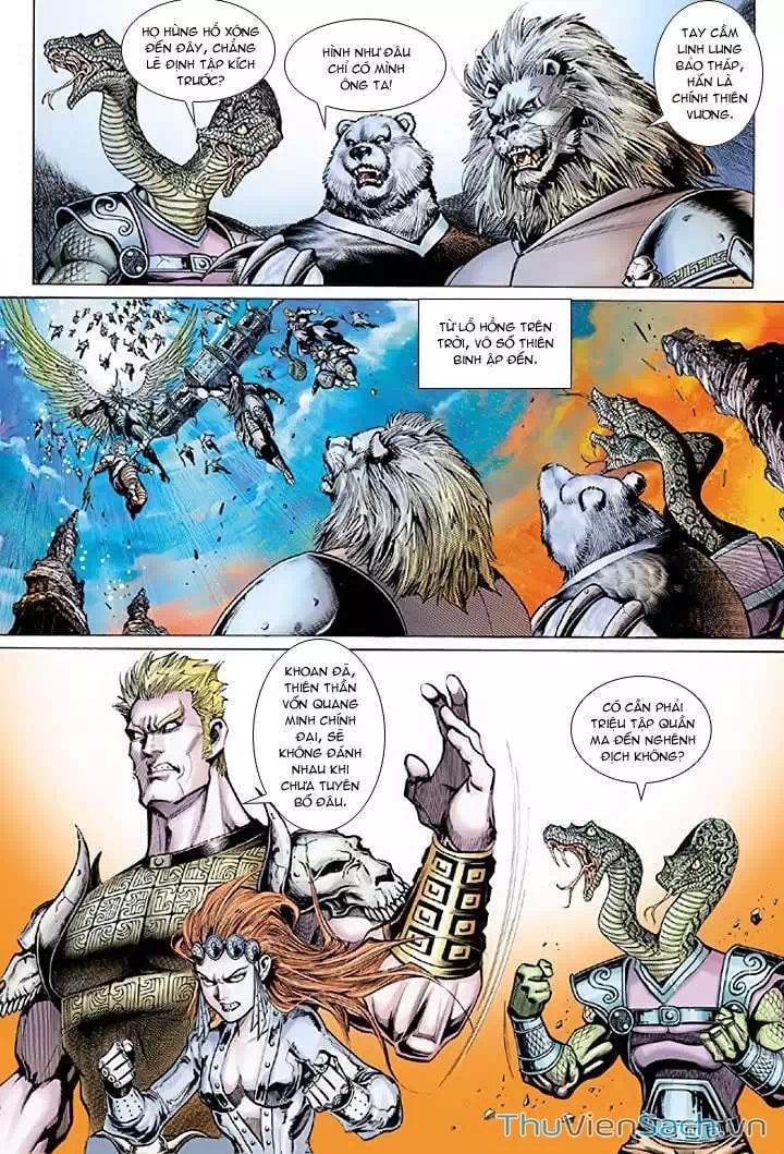 Truyện Tranh Đại Thánh Vương trang 4