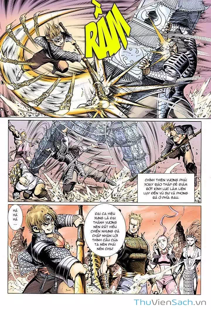 Truyện Tranh Đại Thánh Vương trang 4
