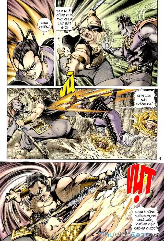 Truyện Tranh Đại Thánh Vương trang 4