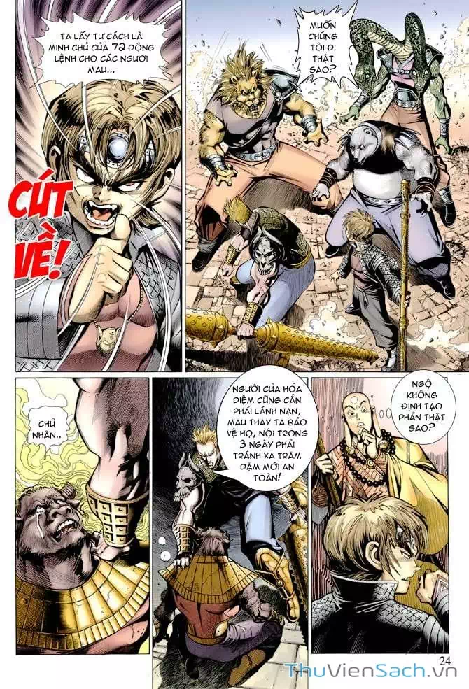 Truyện Tranh Đại Thánh Vương trang 4