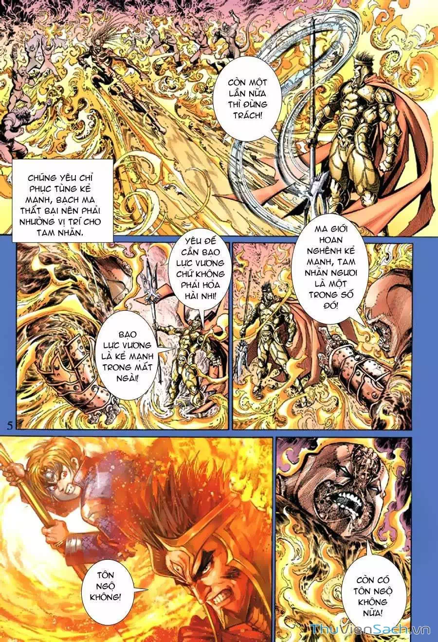 Truyện Tranh Đại Thánh Vương trang 4