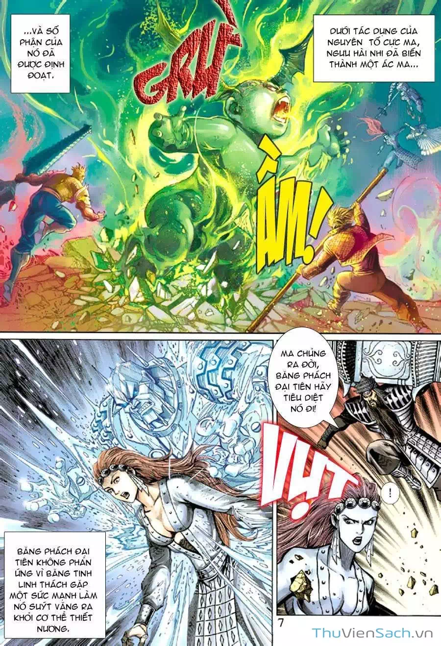 Truyện Tranh Đại Thánh Vương trang 4