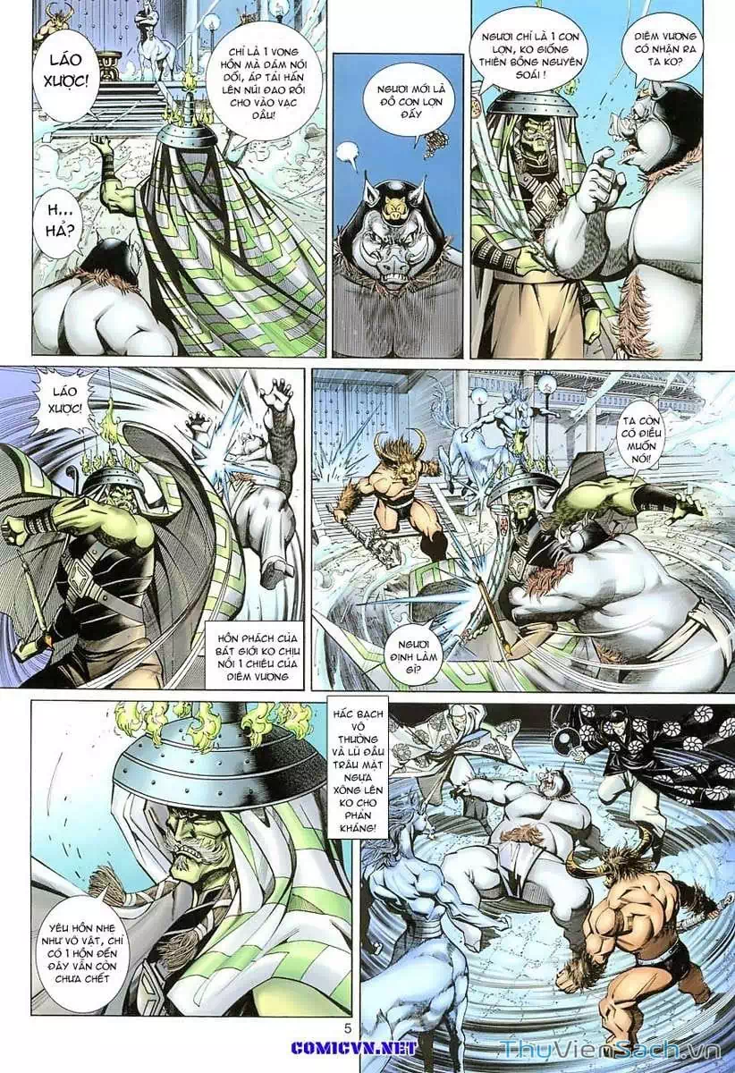 Truyện Tranh Đại Thánh Vương trang 4