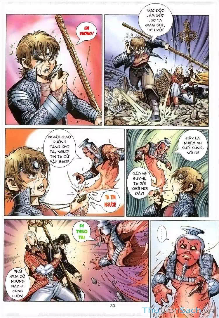 Truyện Tranh Đại Thánh Vương trang 4