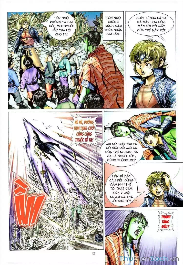 Truyện Tranh Đại Thánh Vương trang 4