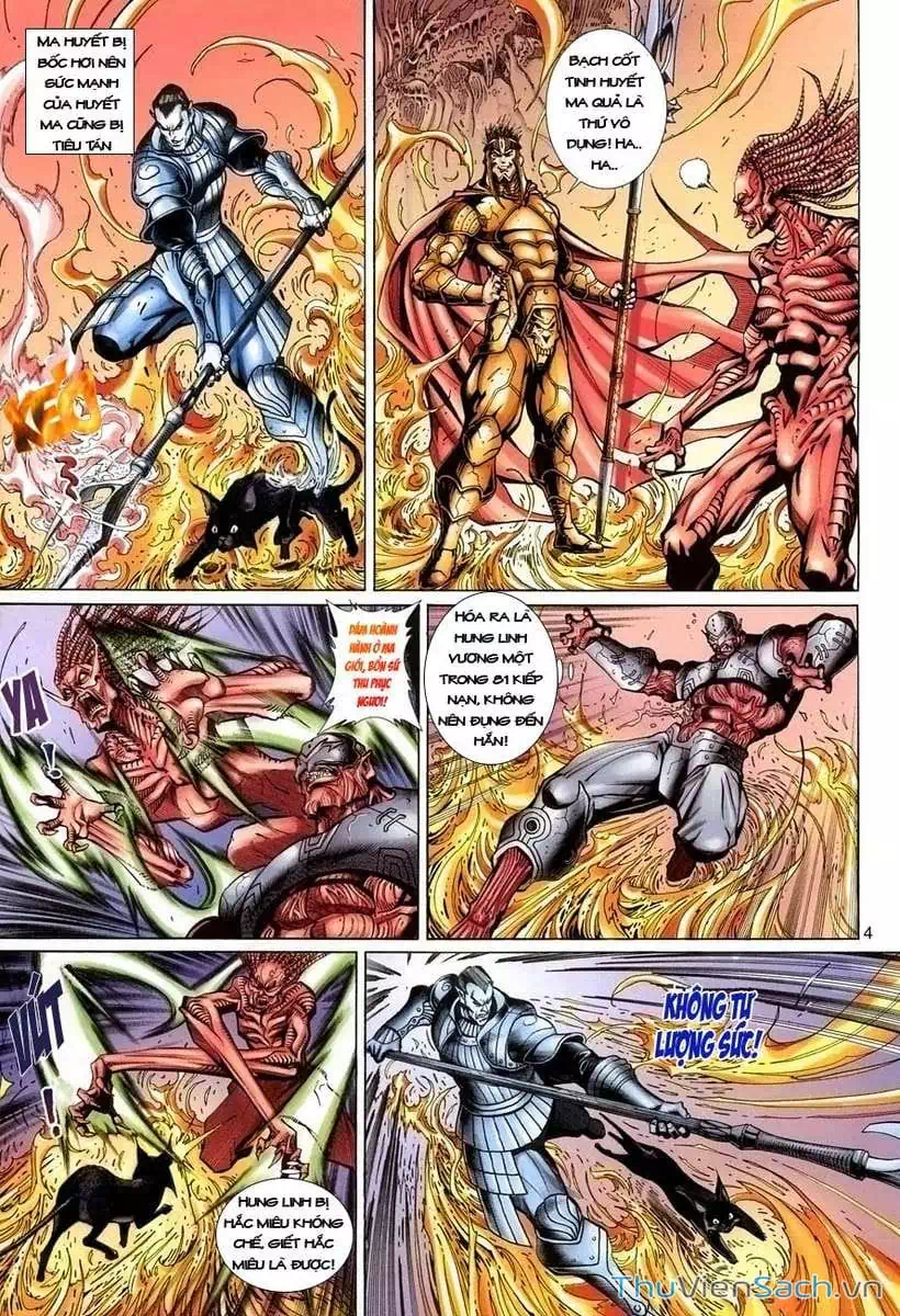 Truyện Tranh Đại Thánh Vương trang 4