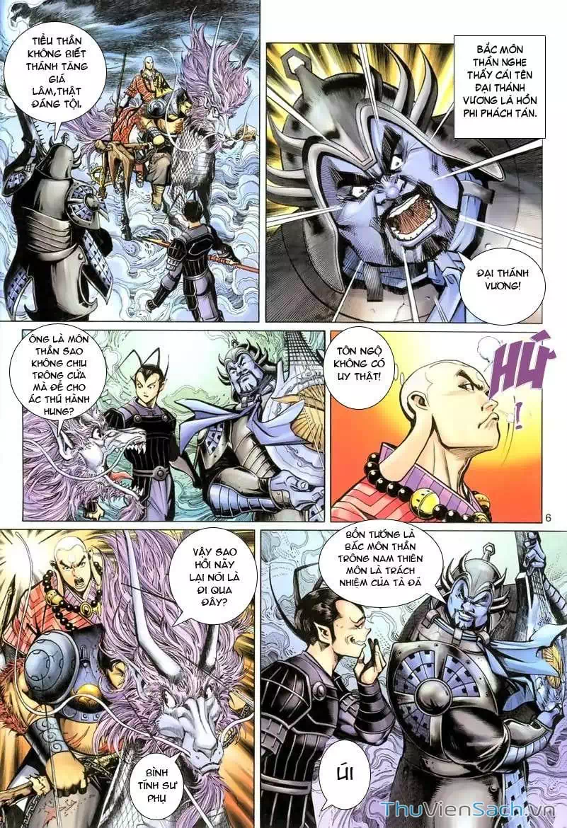 Truyện Tranh Đại Thánh Vương trang 4