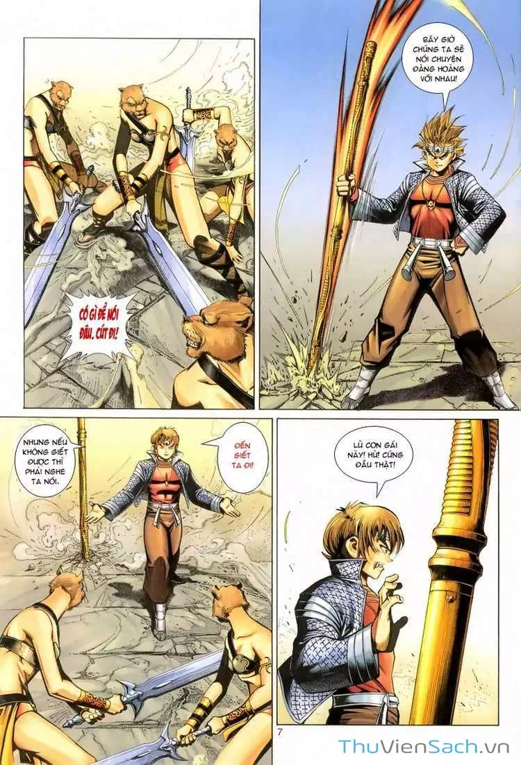 Truyện Tranh Đại Thánh Vương trang 4