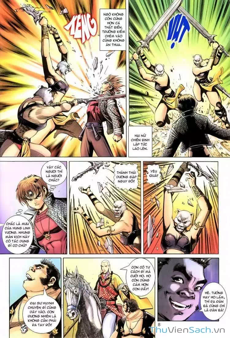 Truyện Tranh Đại Thánh Vương trang 4