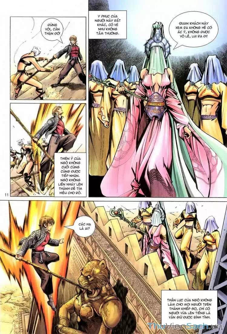 Truyện Tranh Đại Thánh Vương trang 4