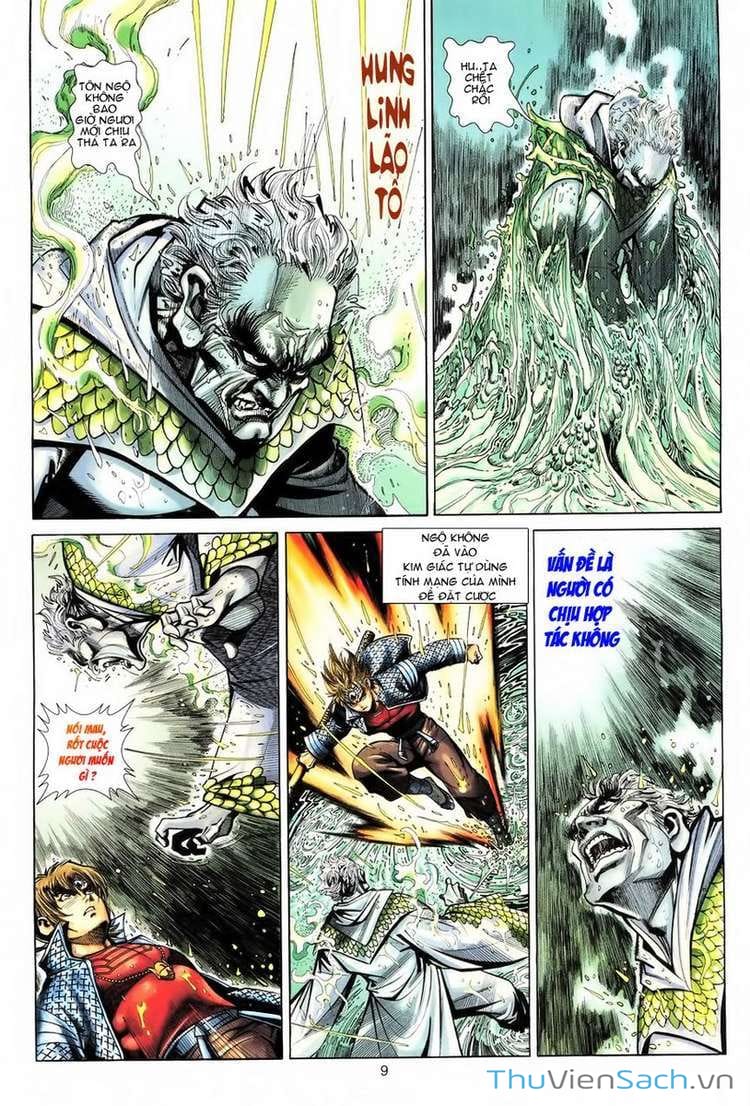 Truyện Tranh Đại Thánh Vương trang 4