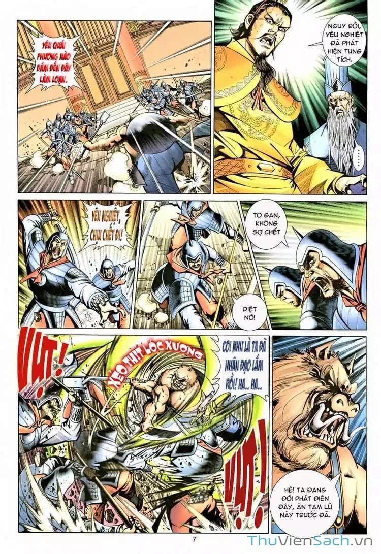 Truyện Tranh Đại Thánh Vương trang 4