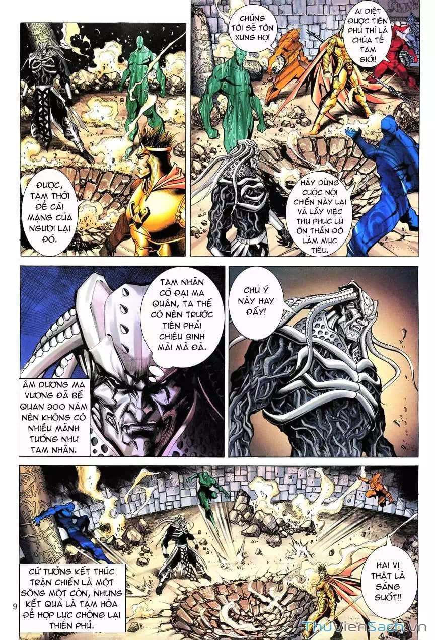 Truyện Tranh Đại Thánh Vương trang 4